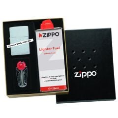 Zippo Hediyelik Kutu (Çakmak Taşı ve Benzin ile)