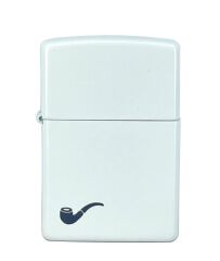 Zippo Pipo White Matte Dizayn Pipo Çakmağı