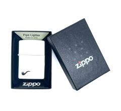 Zippo Pipo White Matte Dizayn Pipo Çakmağı