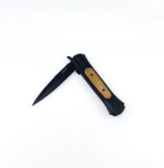 Jeep Klipsli Katlanır Çakı - Mat Siyah