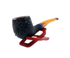 Dapper Half Bent Billiard Briar (Gül Kökü) 9 mm Filtreli El Yapımı Pipo - 3546