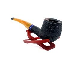 Dapper Half Bent Billiard Briar (Gül Kökü) 9 mm Filtreli El Yapımı Pipo - 3546