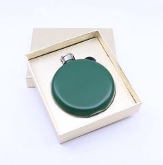 Paslanmaz Çelik Cep Matarası - Yeşil (5oz 148 ml)