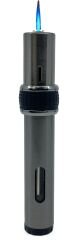 Zenit Tek Torch Jet Alev Metal Çakmak - Siyah