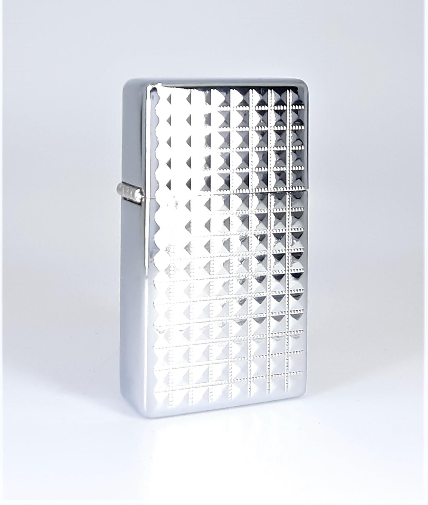 Benzinli Çakmak Parlak Krom