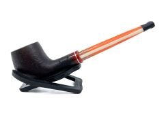 Dapper Half Bent Billiard Briar (Gül Kökü) 9 mm Filtreli El Yapımı Pipo - 3552