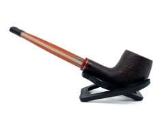 Dapper Half Bent Billiard Briar (Gül Kökü) 9 mm Filtreli El Yapımı Pipo - 3552