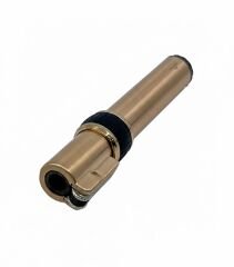 Zenit Tek Torch Jet Alev Metal Çakmak - Gold