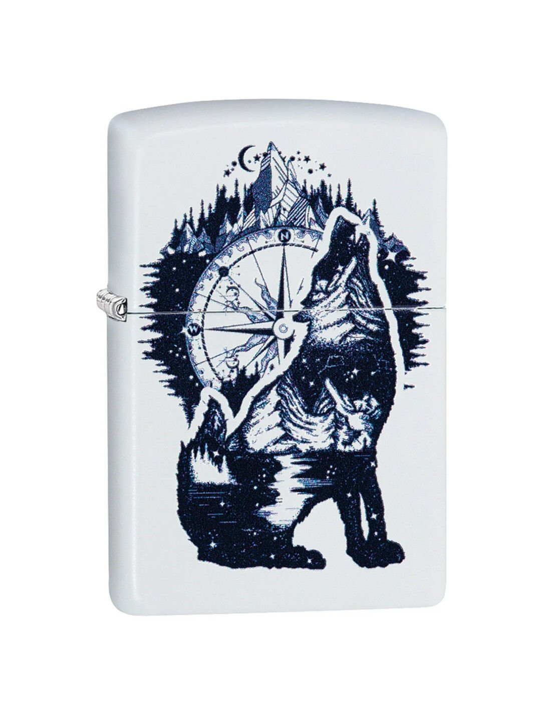 Zippo Wolf Mountain Compass Dizayn Çakmak