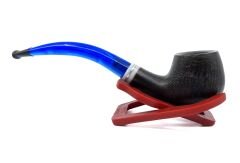 Dapper Bent Billiard Briar (Gül Kökü) 9 mm Filtreli El Yapımı Pipo - 3549