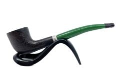 Dapper Half Bent Dublin Briar (Gül Kökü) 9 mm Filtreli El Yapımı Pipo - 3550