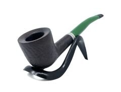 Dapper Half Bent Dublin Briar (Gül Kökü) 9 mm Filtreli El Yapımı Pipo - 3550