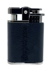 Zenit Less Smoking Deri Kaplama Benzinli Çakmak - Siyah