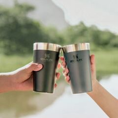 Stanley Adventure Vakumlu Soğuk İçecek Bardağı 0.47 Lt - Matte Black Pebble