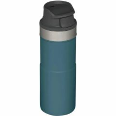 İnce Gövde Classic Trigger-Action Travel Mug 0,35 Litre - Stanley Klasik Tek El Termos Bardak - Lagoon