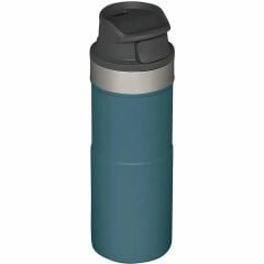 İnce Gövde Classic Trigger-Action Travel Mug 0,35 Litre - Stanley Klasik Tek El Termos Bardak - Lagoon