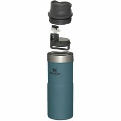 İnce Gövde Classic Trigger-Action Travel Mug 0,35 Litre - Stanley Klasik Tek El Termos Bardak - Lagoon