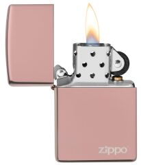 Zippo Rose Gold Classic Logo Çakmak