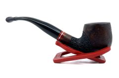 Dapper Bent Apple Briar (Gül Kökü) 9 mm Filtreli El Yapımı Pipo - 3555