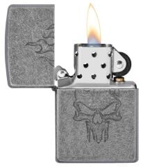 Zippo Skull Flame Design Çakmak