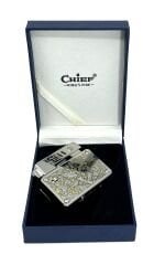 Chief King's Fire İbelo Model Ornamental Desenli Lüks Çakmak