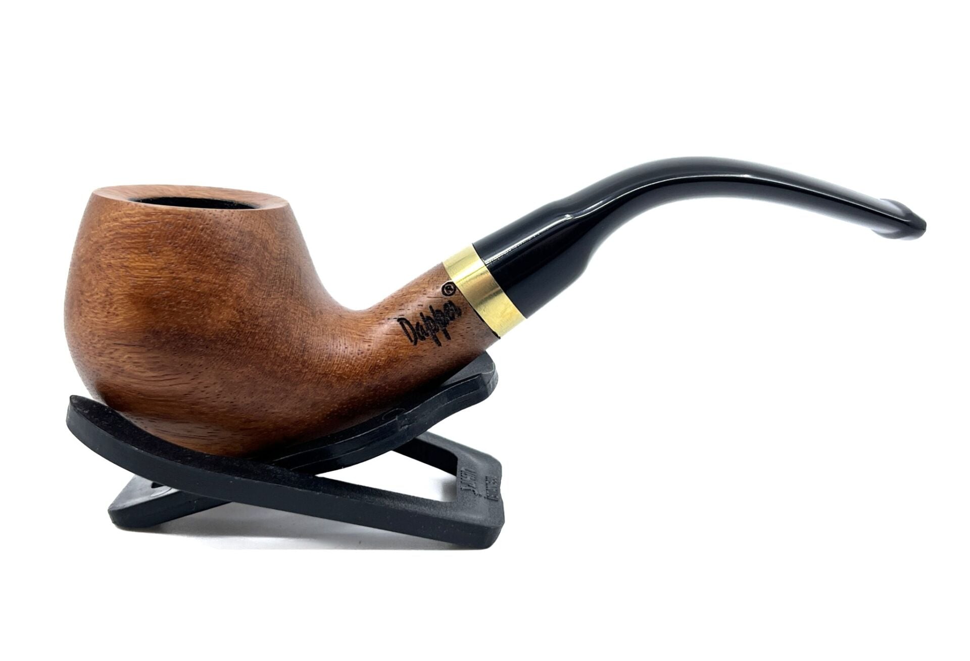 Dapper Half Bent Brandy Pearwood 9 mm Filtreli El Yapımı Pipo - 3556