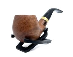 Dapper Half Bent Brandy Pearwood 9 mm Filtreli El Yapımı Pipo - 3556