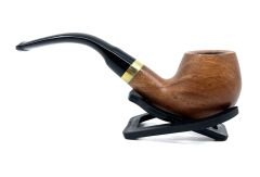 Dapper Half Bent Brandy Pearwood 9 mm Filtreli El Yapımı Pipo - 3556