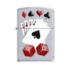 Zippo 4 Aces And Dice Dizayn Çakmak