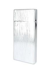 Benzinli Çakmak Krom Slim / Sert Keçe