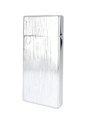 Benzinli Çakmak Krom Slim / Sert Keçe