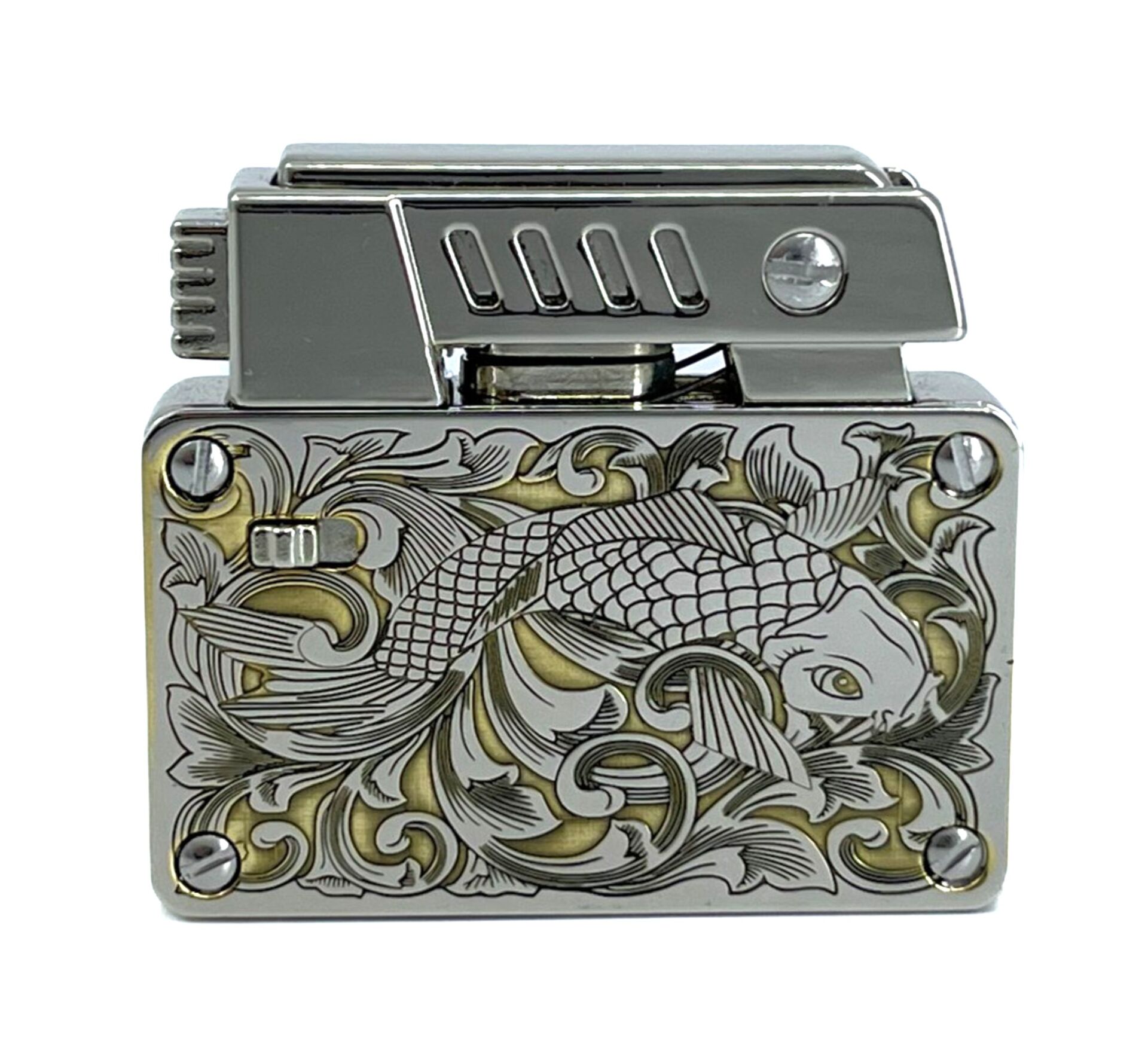 Chief King's Fire İbelo Model Balık Desenli Lüks Çakmak