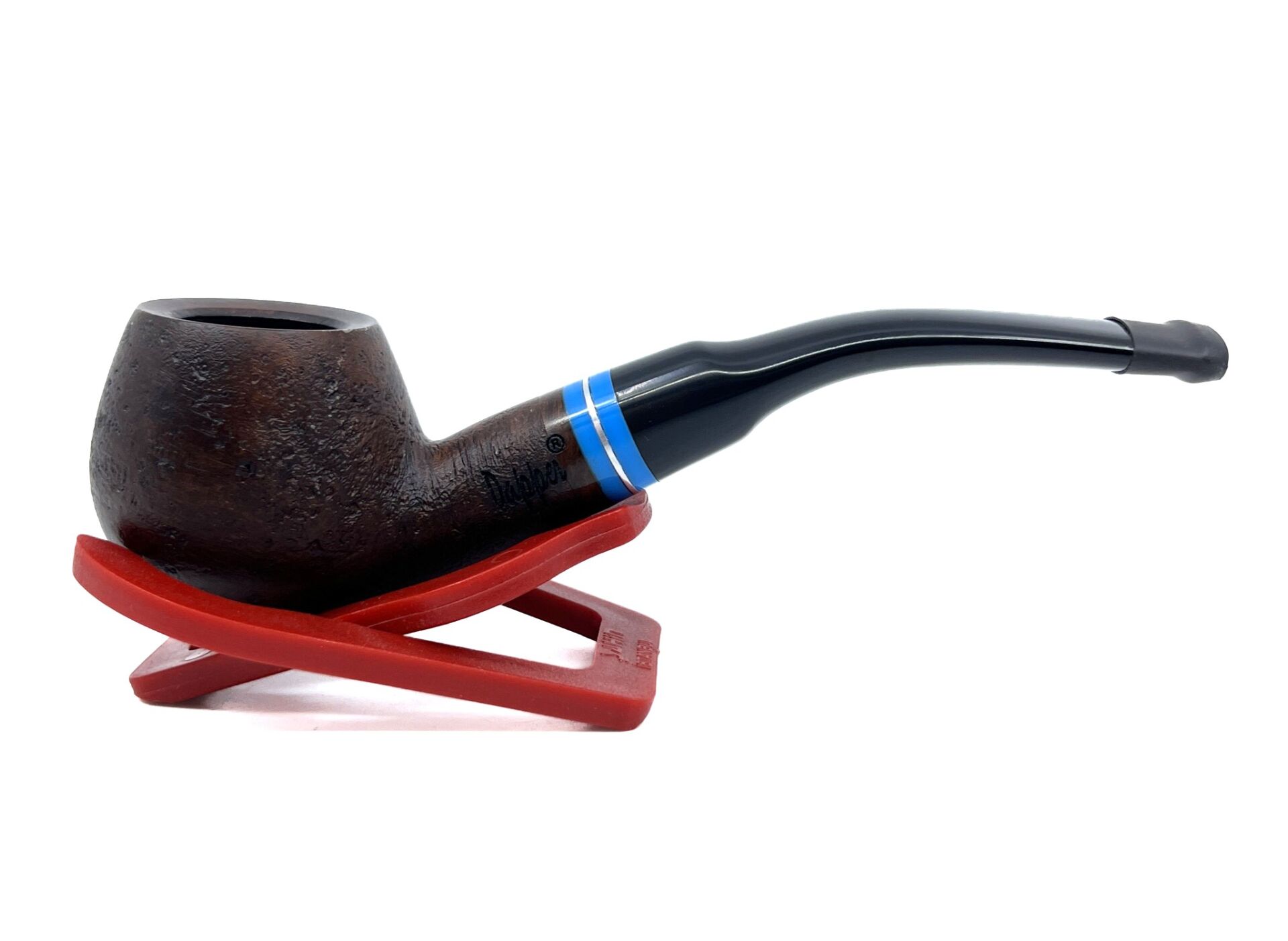 Dapper Bent Brandy Briar (Gül Kökü) 9 mm Filtreli El Yapımı Pipo - 3554