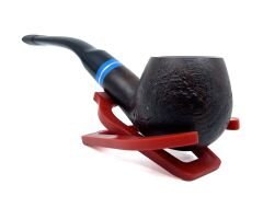 Dapper Bent Brandy Briar (Gül Kökü) 9 mm Filtreli El Yapımı Pipo - 3554