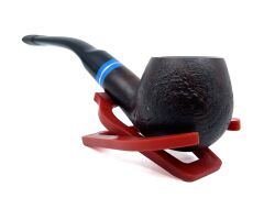 Dapper Bent Brandy Briar (Gül Kökü) 9 mm Filtreli El Yapımı Pipo - 3554