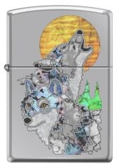 Zippo Wolf Fusion Design Çakmak