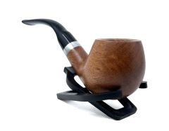Dapper Bent Brandy Pearwood 9 mm Filtreli El Yapımı Pipo - 3557