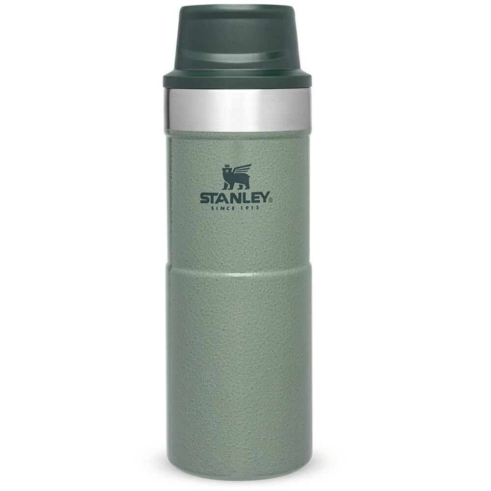 İnce Gövde Classic Trigger-Action Travel Mug 0,35 Litre(12 Oz) - Stanley Klasik Tek El Termos Bardak - Hammertone Green