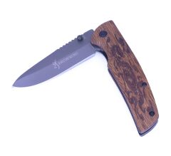 Browning Ahşap Saplı Ejder Figür İşleme Çakı