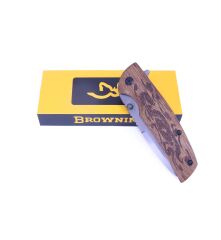 Browning Ahşap Saplı Ejder Figür İşleme Çakı