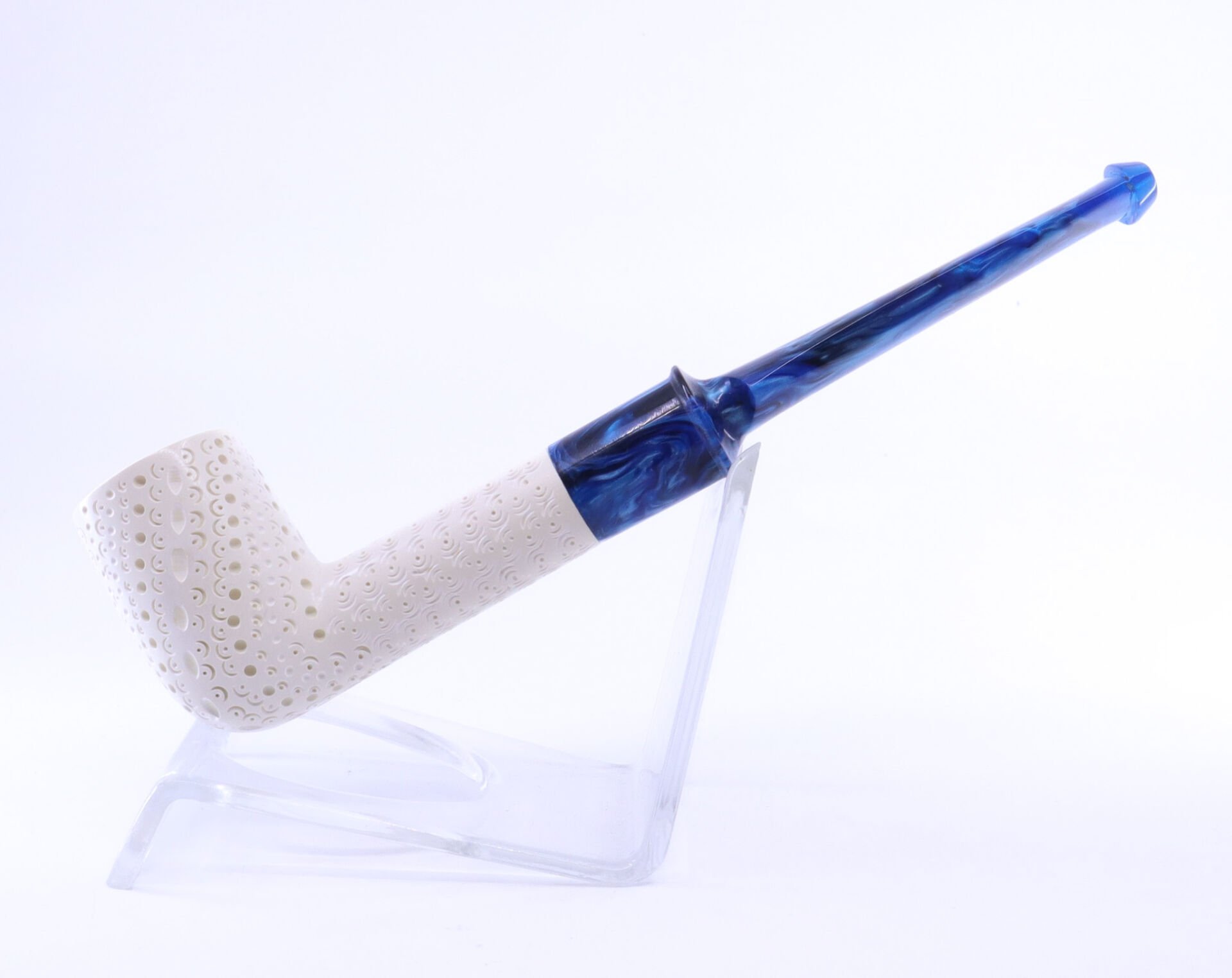 Lületaşı Pipo / Doğal Lületaşı El Yapımı Özel Kutulu 021