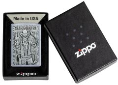 Zippo Saloon Skull Emblem Çakmak