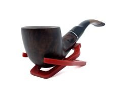 Dapper Bent Dublin Briar (Gül Kökü) 9 mm Filtreli El Yapımı Pipo - 3559