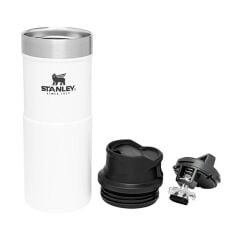 İnce Gövde Classic Trigger-Action Travel Mug 0,35 Litre(12 Oz) - Stanley Klasik Tek El Termos Bardak - Polar