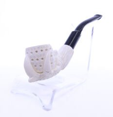 Lületaşı Pipo / Doğal Lületaşı El Yapımı Özel Kutulu 022