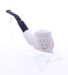 Lületaşı Pipo / Doğal Lületaşı El Yapımı Özel Kutulu 022