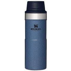 İnce Gövde Classic Trigger-Action Travel Mug 0,35 Litre(12 Oz) - Stanley Klasik Tek El Termos Bardak - Hammertone Lake