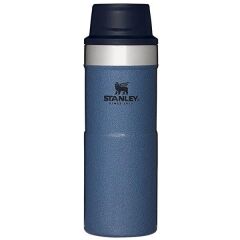 İnce Gövde Classic Trigger-Action Travel Mug 0,35 Litre(12 Oz) - Stanley Klasik Tek El Termos Bardak - Hammertone Lake