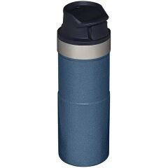 İnce Gövde Classic Trigger-Action Travel Mug 0,35 Litre(12 Oz) - Stanley Klasik Tek El Termos Bardak - Hammertone Lake