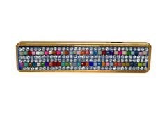 Suni Elmas Süslü Şarj Edilebilir Elektronik Usb Çakmak Model 1